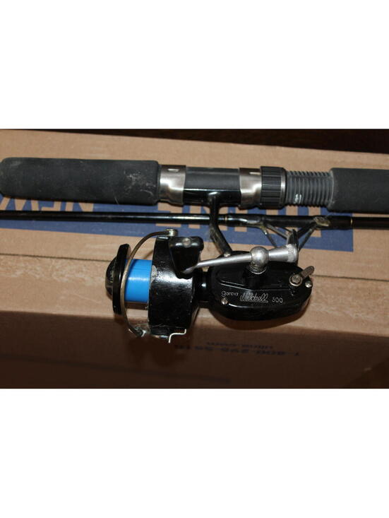 Shimano Other - Shimano Triton Heavy Duty Special Rod Garcia Mitchell 300 Spinning Reel Vintage